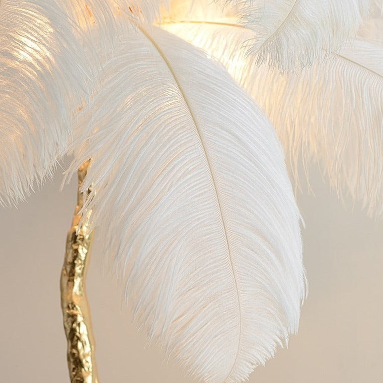 ArtZ® Ostrich Feather Lamp