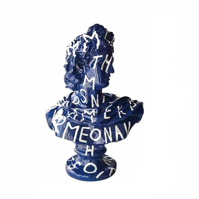 ArtZ® Apollo Bust Nordic Painted Sculpture