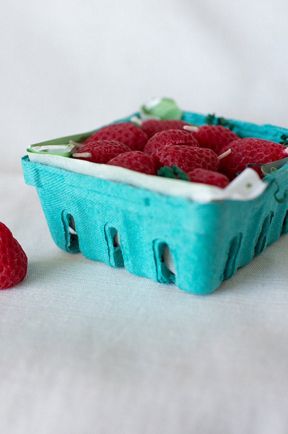 Strawberry Birthday Candles