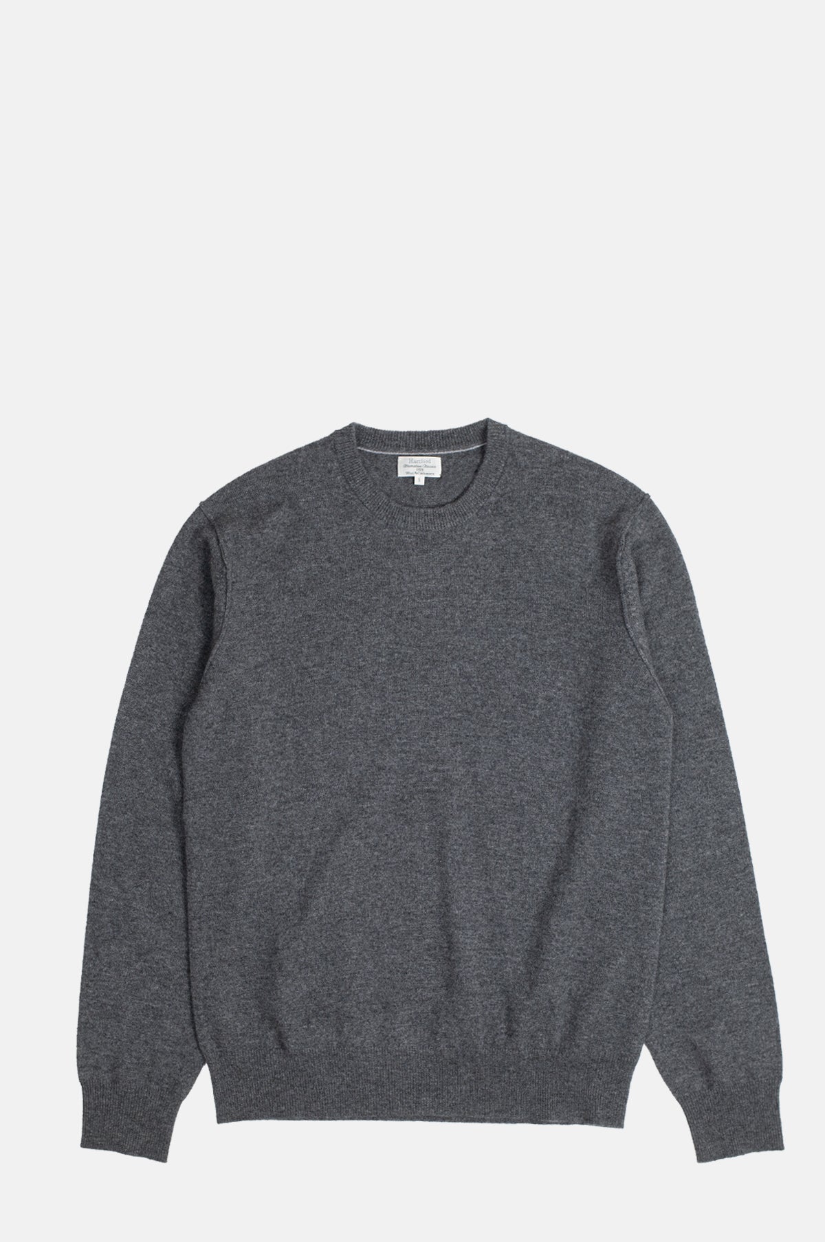 Cashmere Crew Pullover Flannel