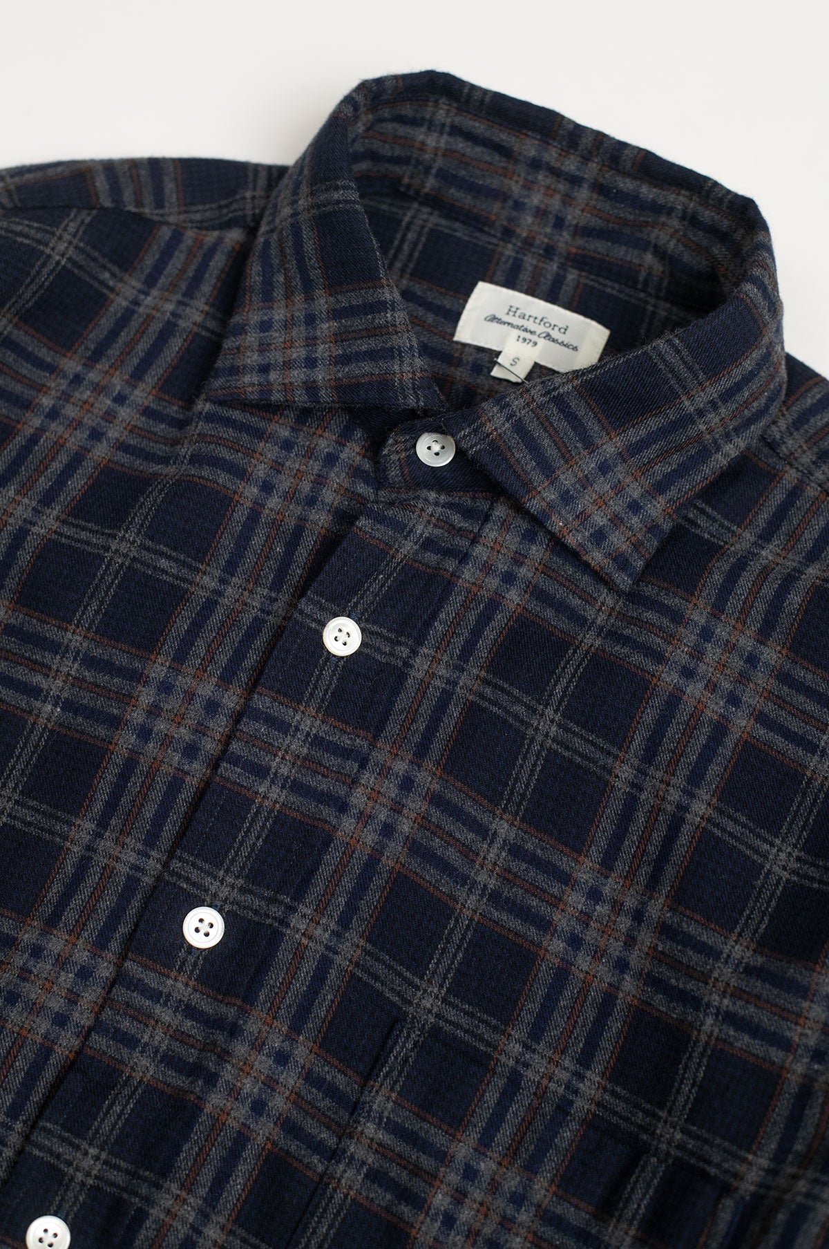 Paul Shirt Plaid Navy