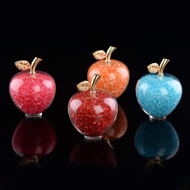 ArtZ® Handmade Crystal Apple Figurine