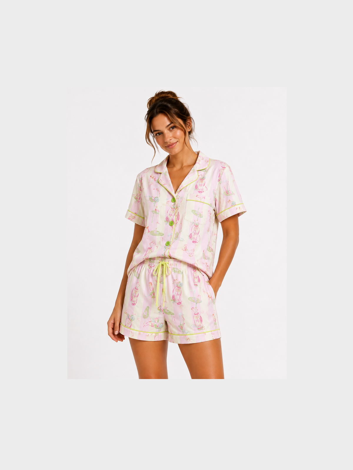 Tee Time Bamboo Pajama Set