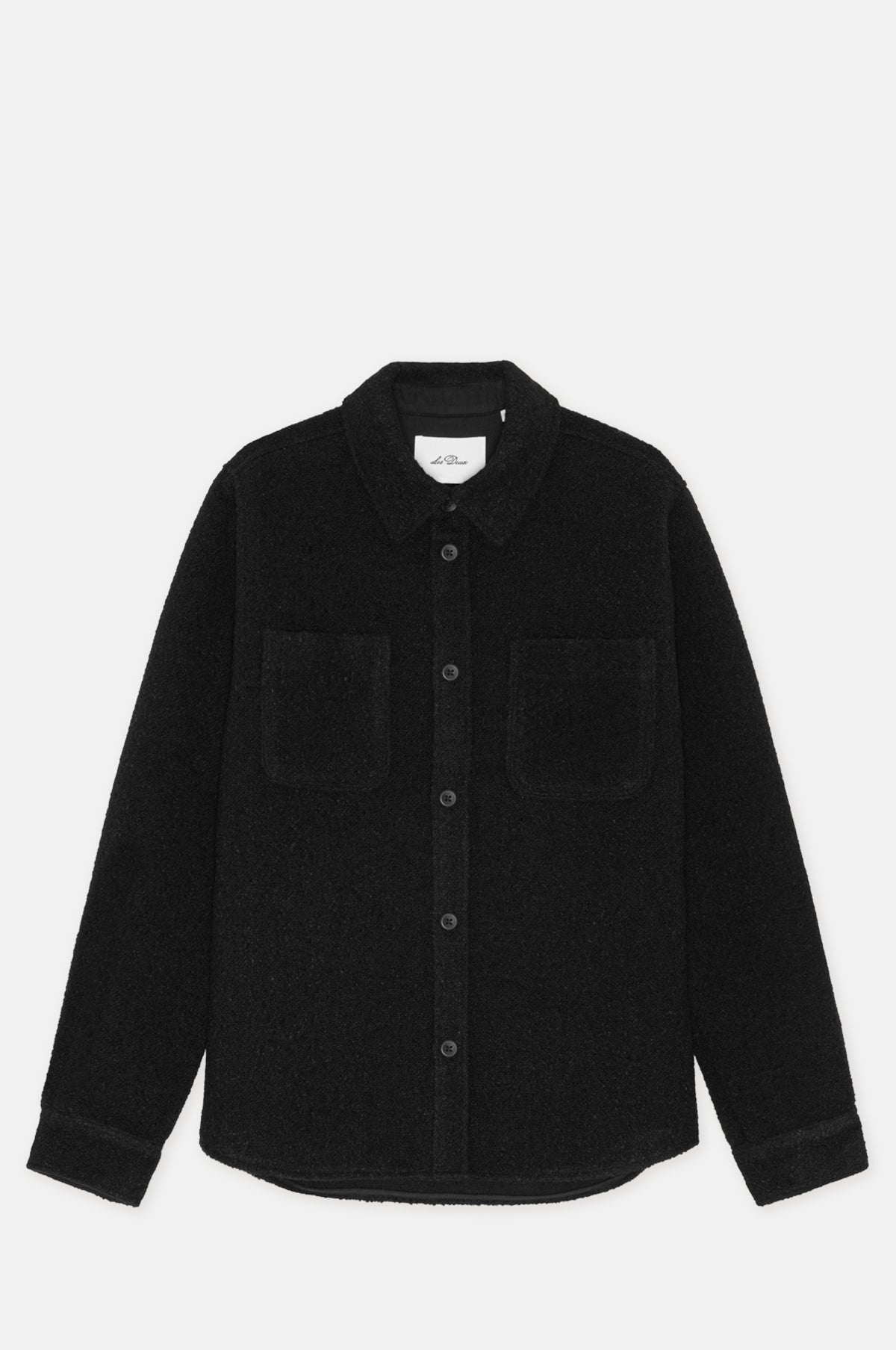 Boucle Overshirt Black