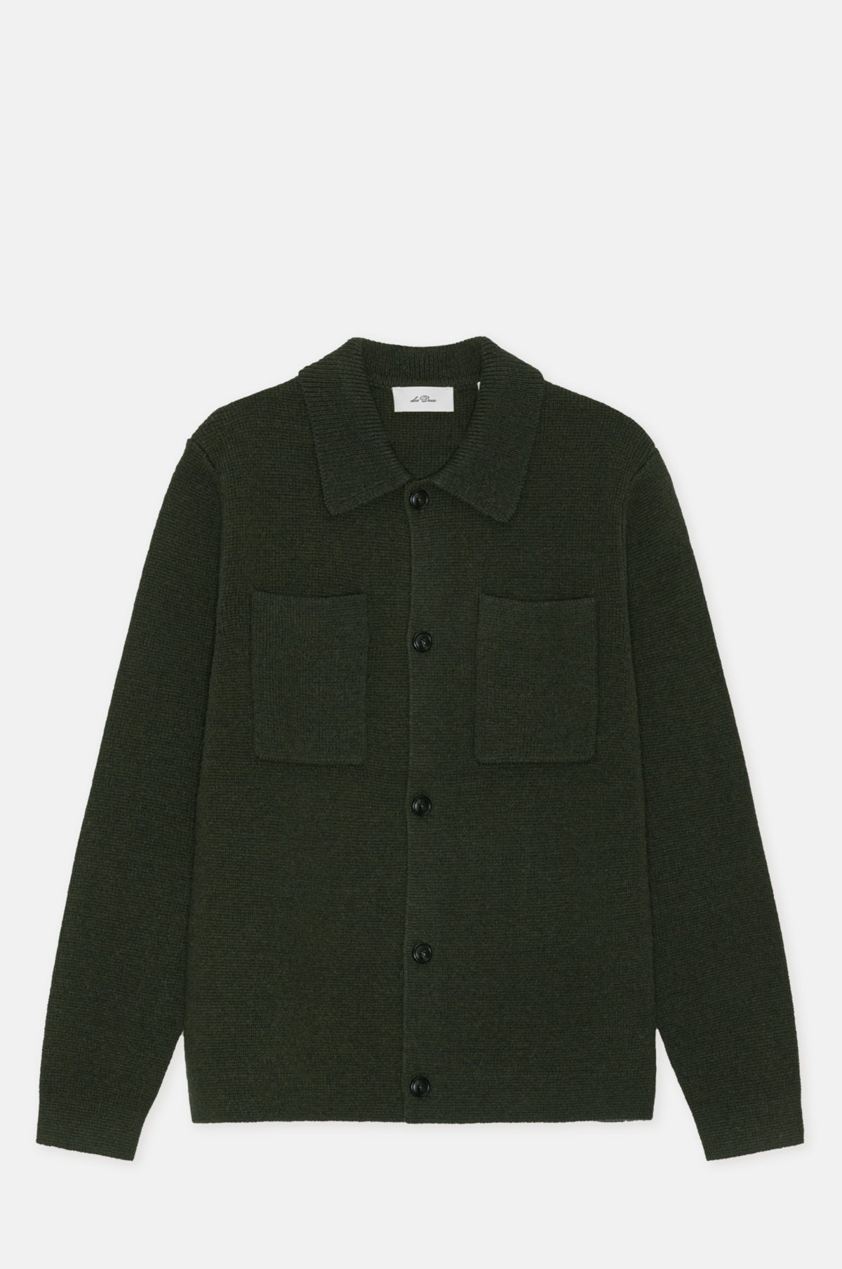 Milano Knit Overshirt Rosin Green