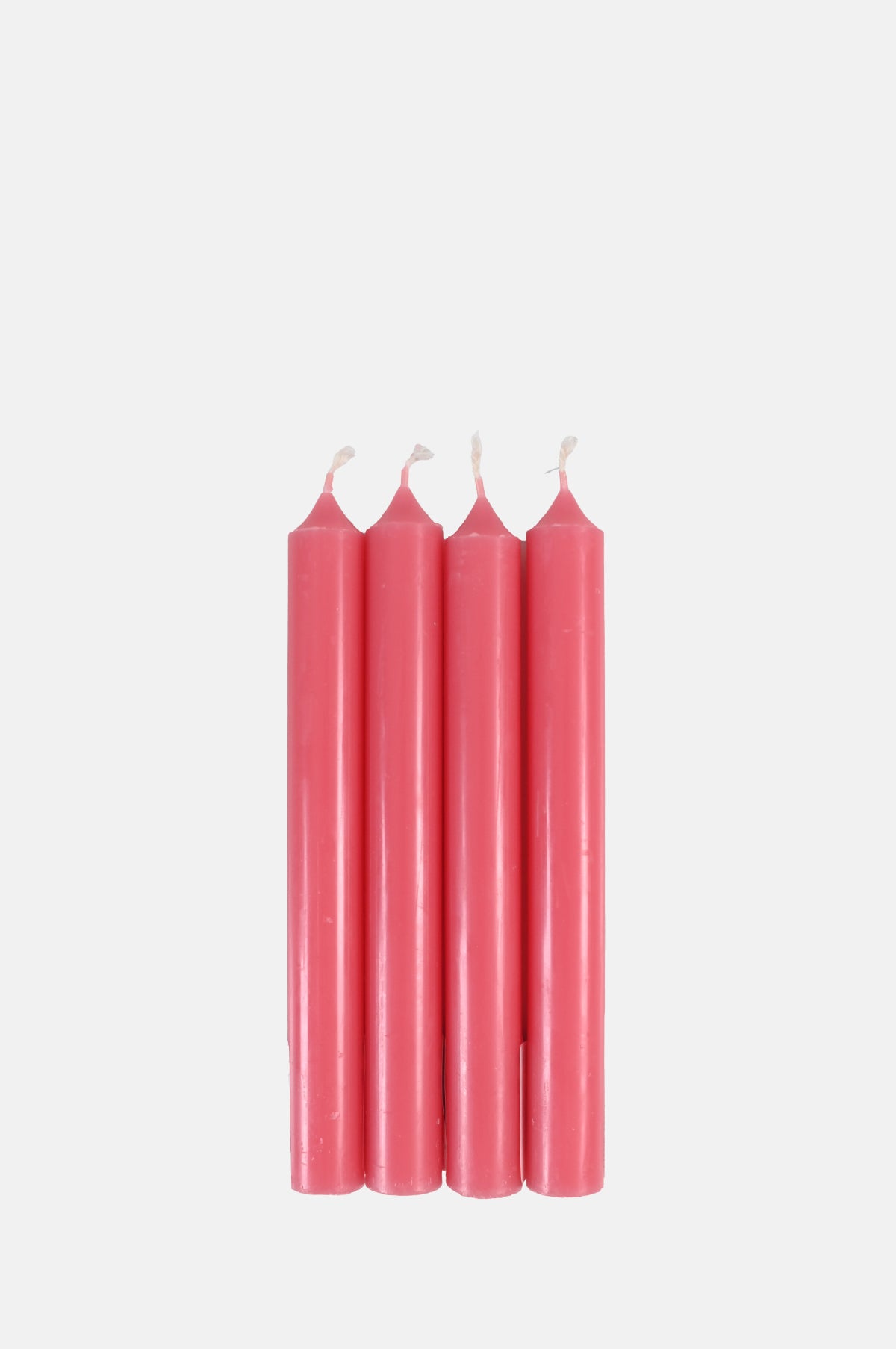Box of 12 Dinner Candles Rose Clair