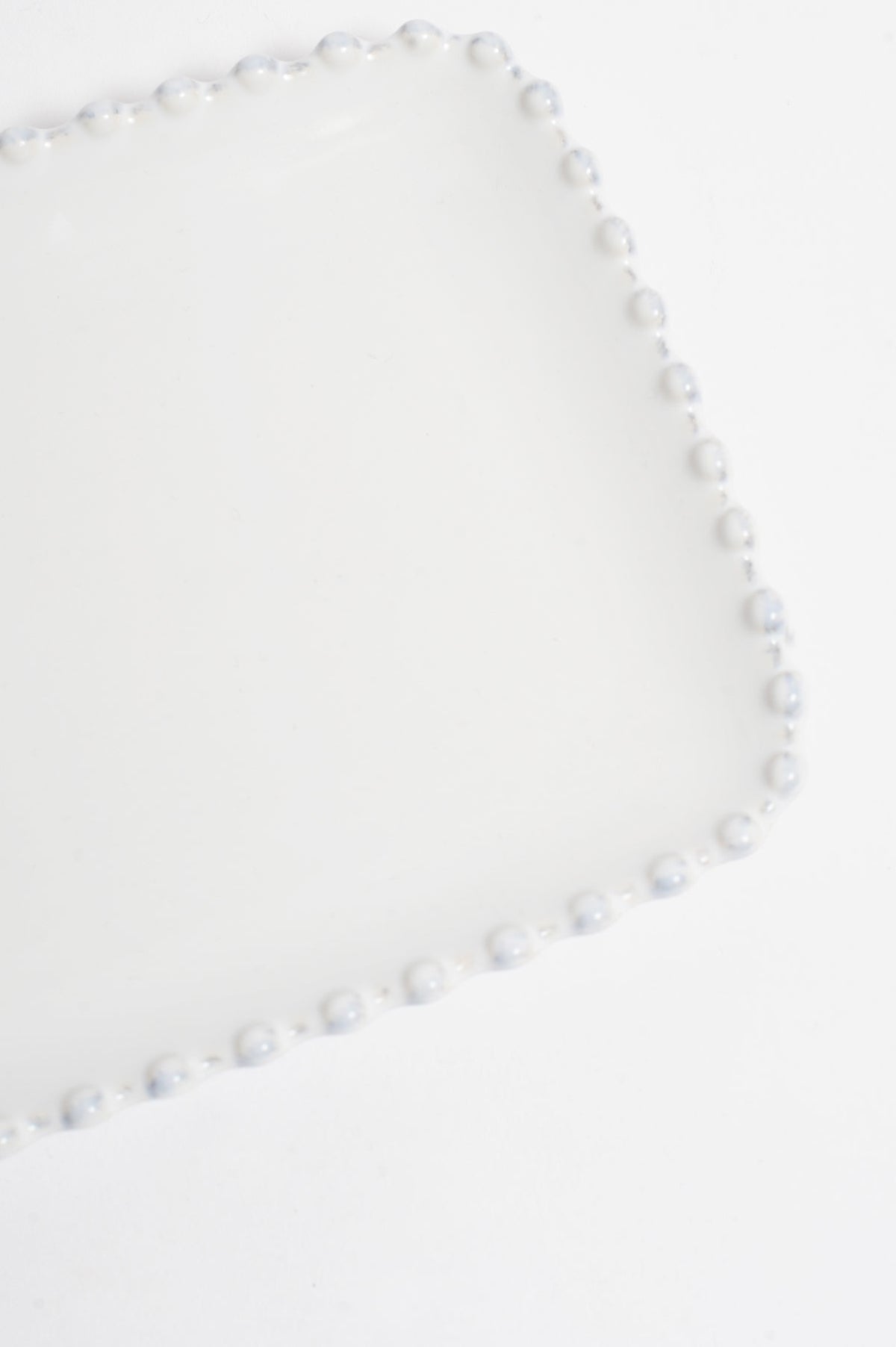 Pearl White Rectangular Tray