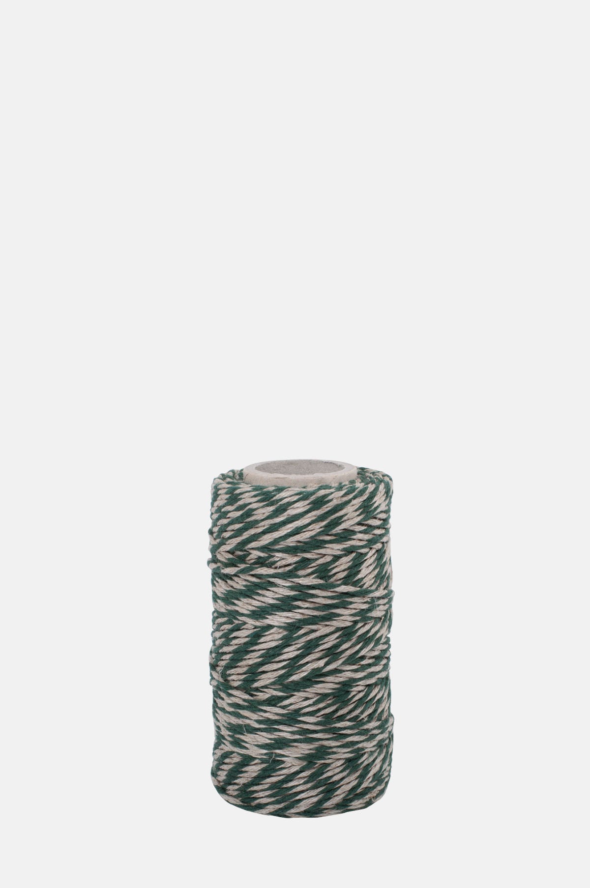 Flax Yarn Green/Natural 55m