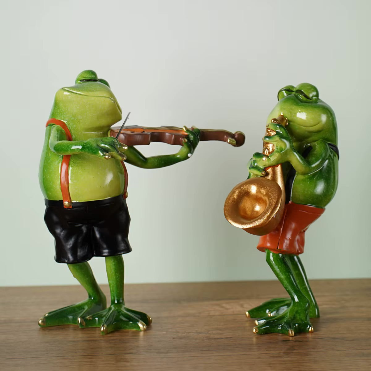 ArtZ® Croak ‘n’ Roll Frog Sculpture