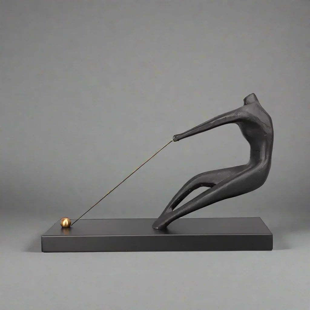 ArtZ® Bound in Motion Cast Iron Sculpture