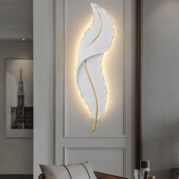 ArtZ® Nordic Feather Wall Lamp