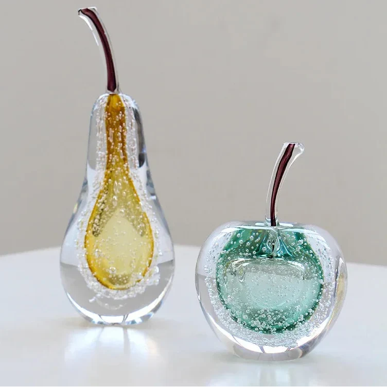ArtZ® Aurora Glass Fruit Sculpture