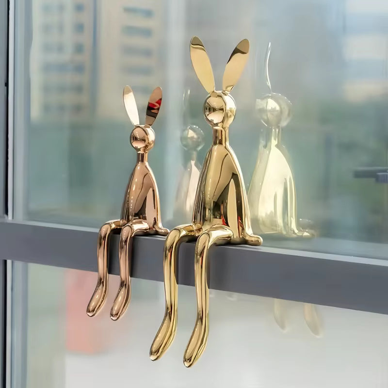 ArtZ® Shiny Hops Stainless Steel Sculpture
