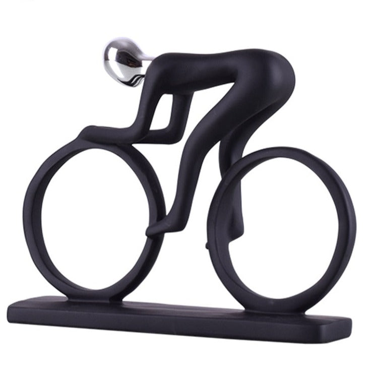 ArtZ® Nordic Abstract Cyclist Sculpture