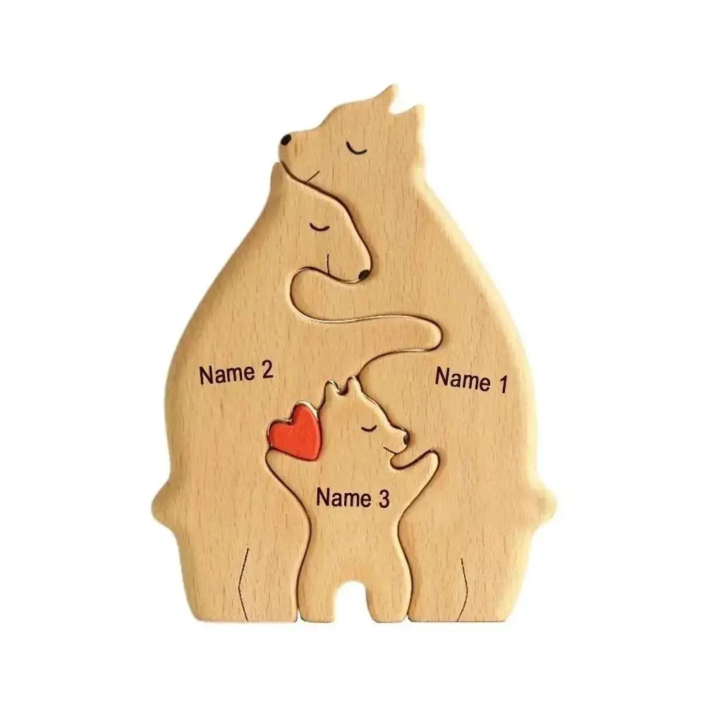 ArtZ® Wooden Bear Sculptures