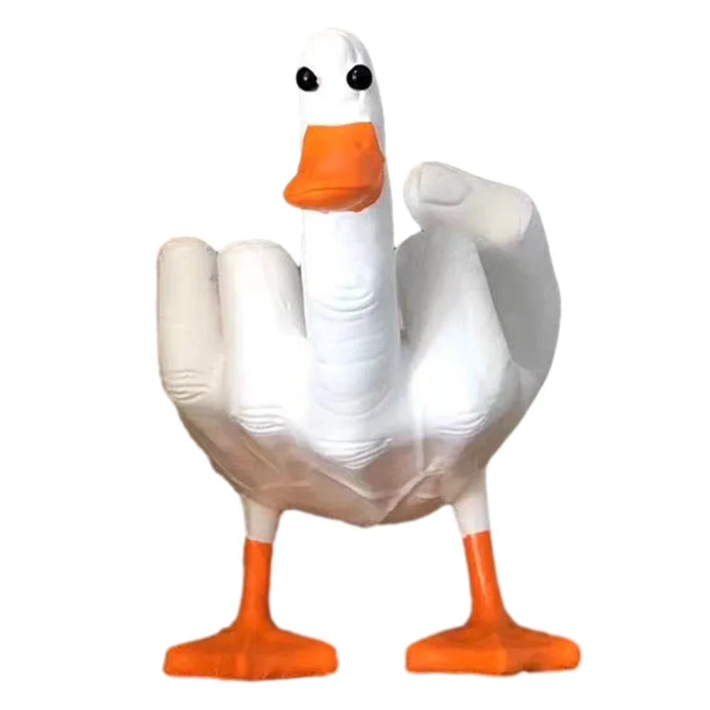 ArtZ® Duck With A Bad Attitude Sculpture