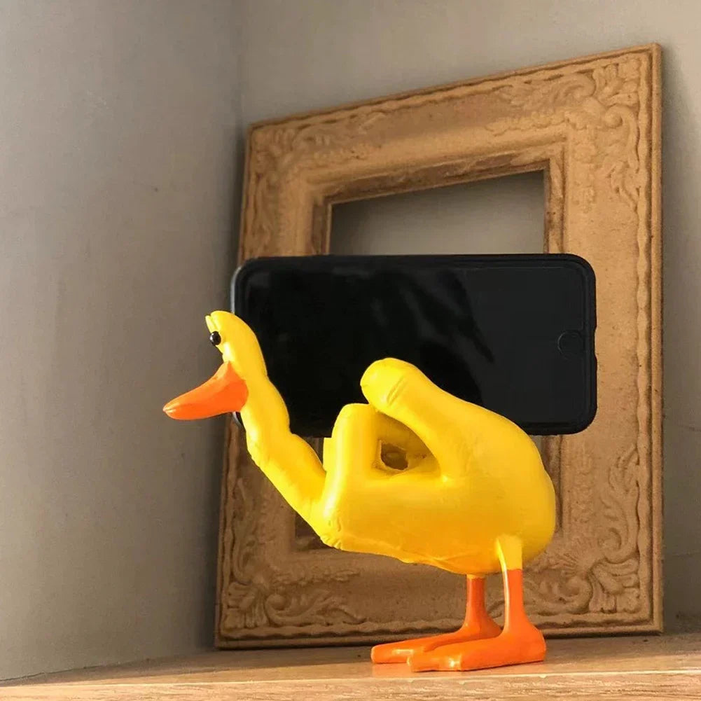 ArtZ® Duck With A Bad Attitude Sculpture
