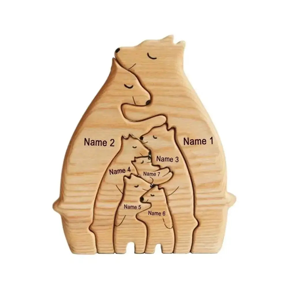 ArtZ® Wooden Bear Sculptures