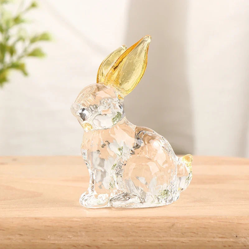 ArtZ® Hoppy Crystal Bunny Sculpture