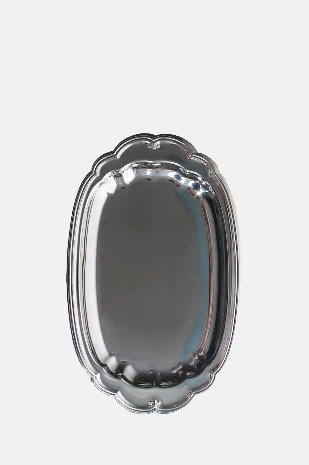 Scalloped Serving Tray Large