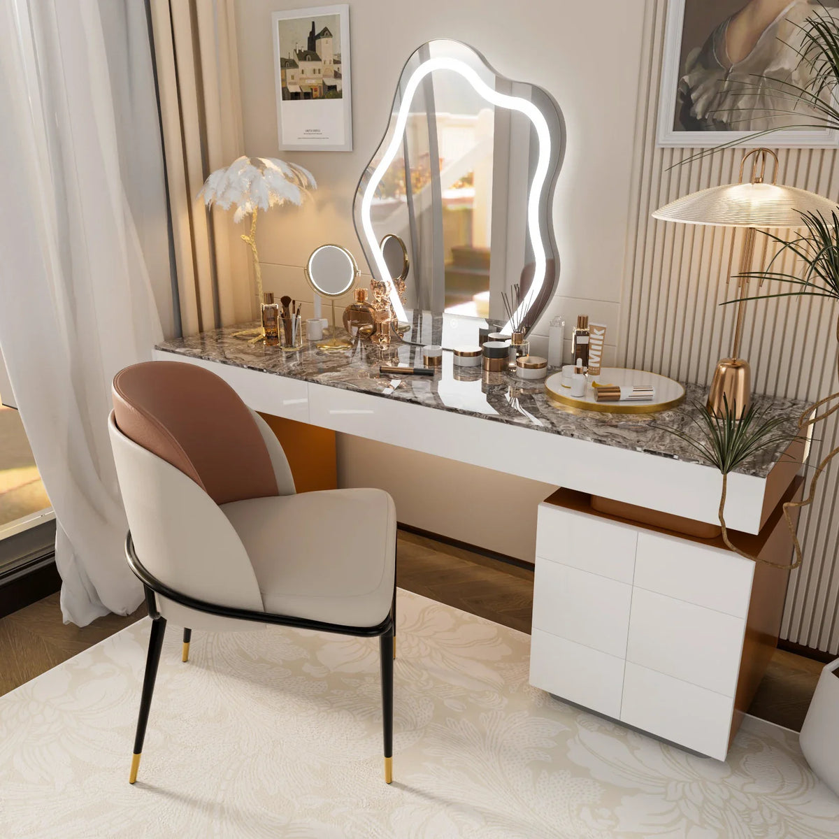 ArtZ® Duo Luxe Chairs, Set of 2