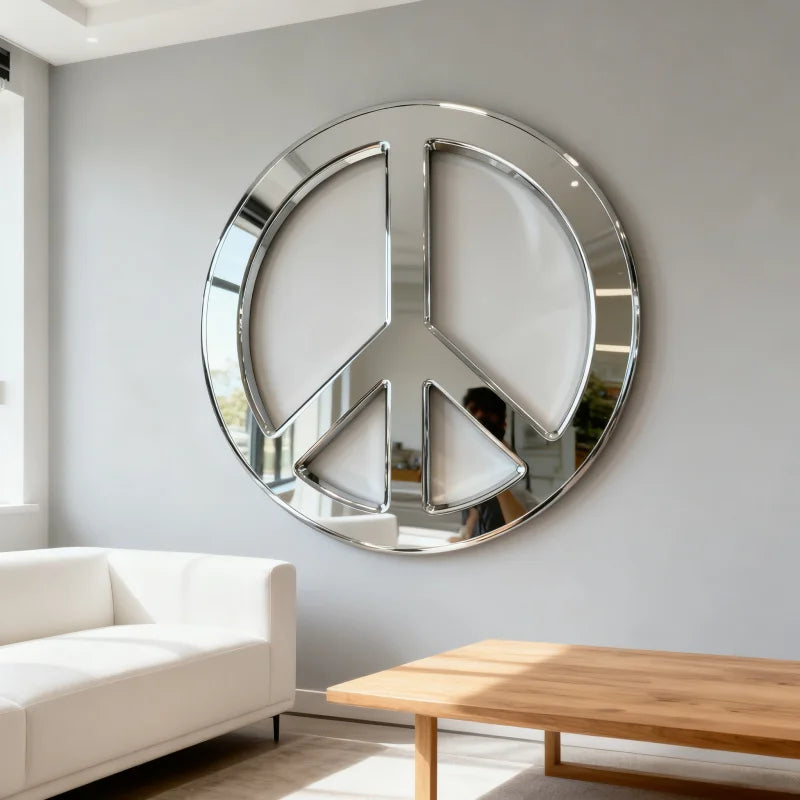 ArtZ® Reflect Peace Stainless Steel Sculpture