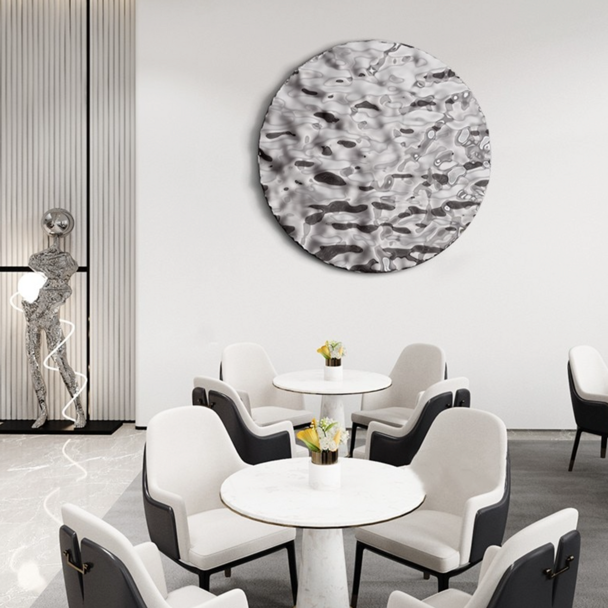 ArtZ® Stainless Steel Wall Pendant