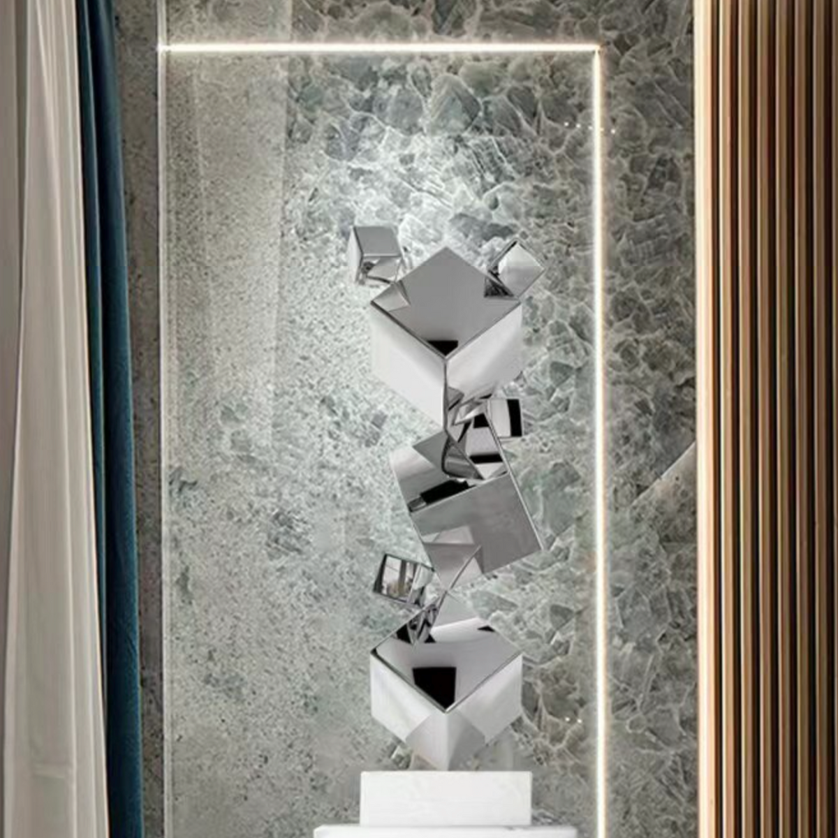 ArtZ® The Balancing Act Stainless Steel Sculpture