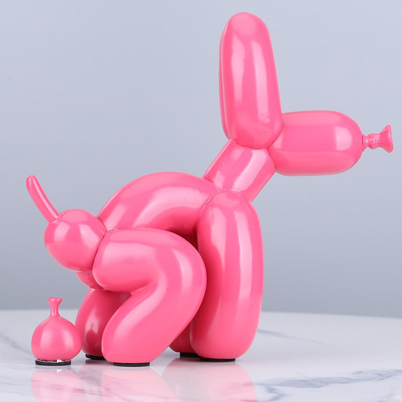 ArtZ® Balloon Dog Doing Business Sculpture