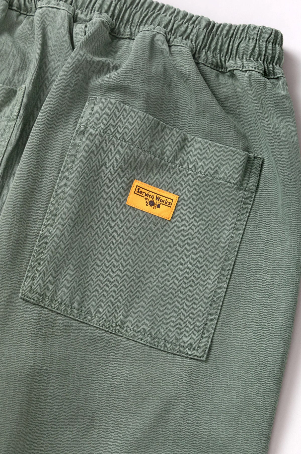 Pigment HBT Chef Pants Olive