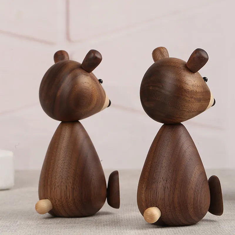 ArtZ® Nordic Wooden Bear Sculptures