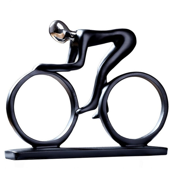 ArtZ® Nordic Abstract Cyclist Sculpture