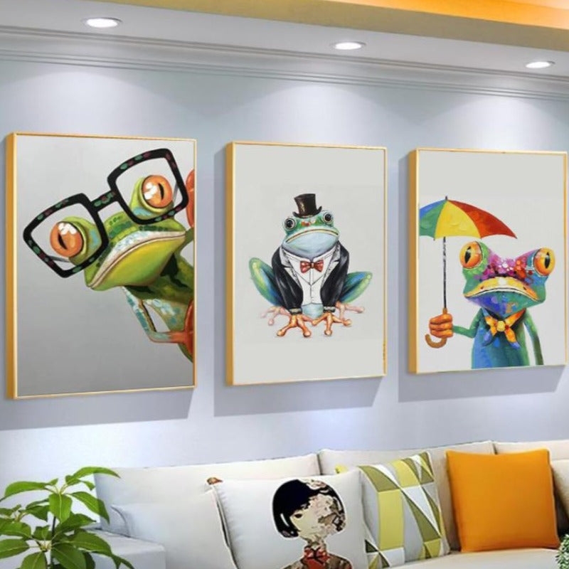ArtZ® Most Interesting Frog In The World Paintings