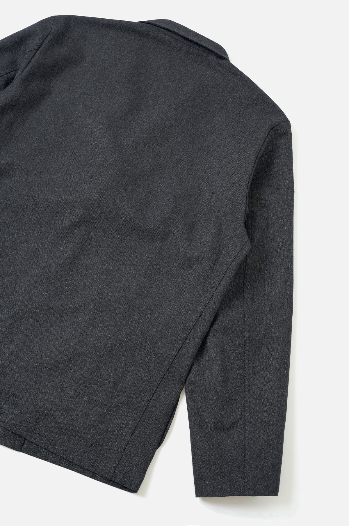 Two Button Jacket Recycled IT Tweed Charcoal