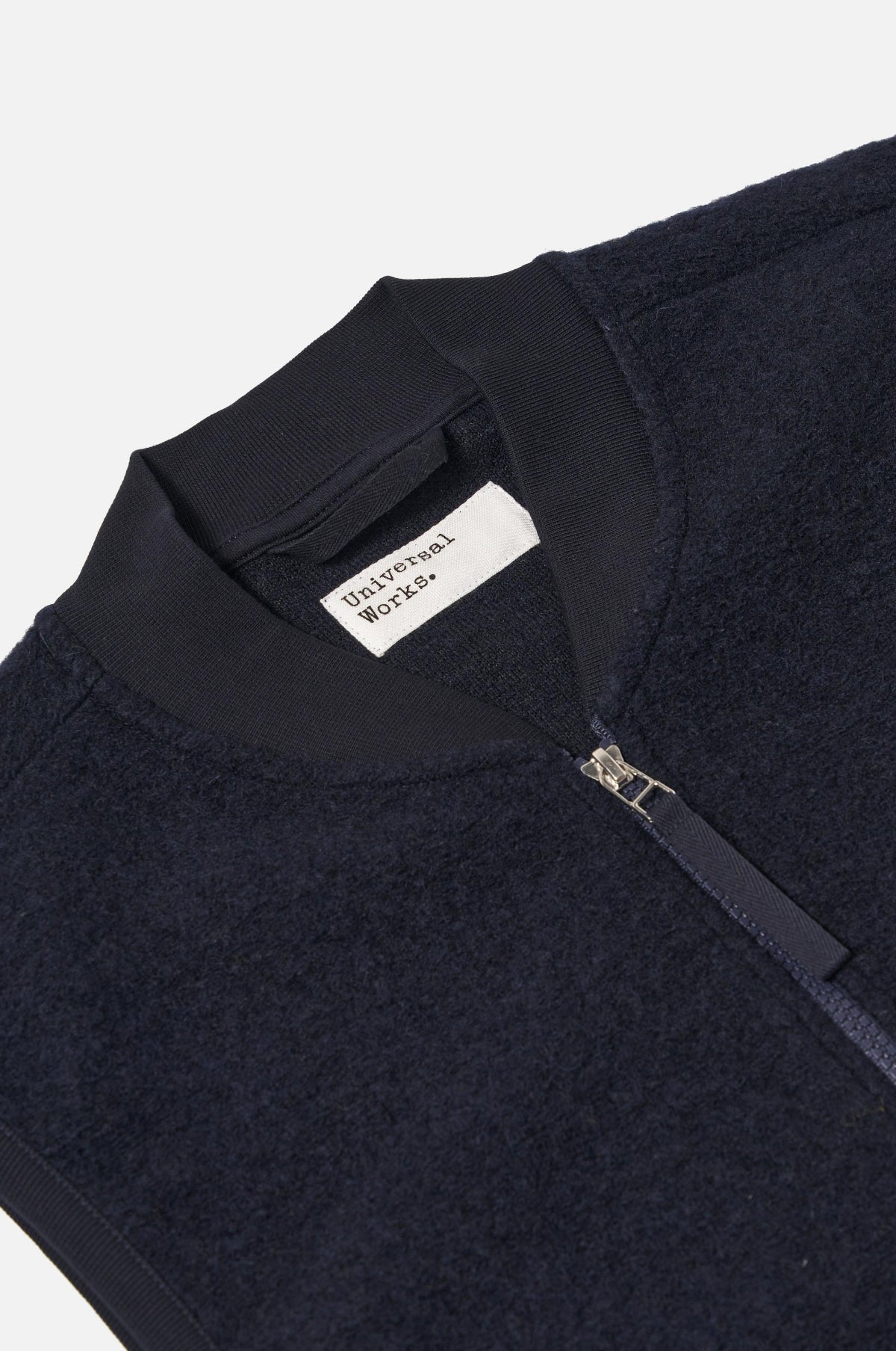 Zip Waistcoat Navy