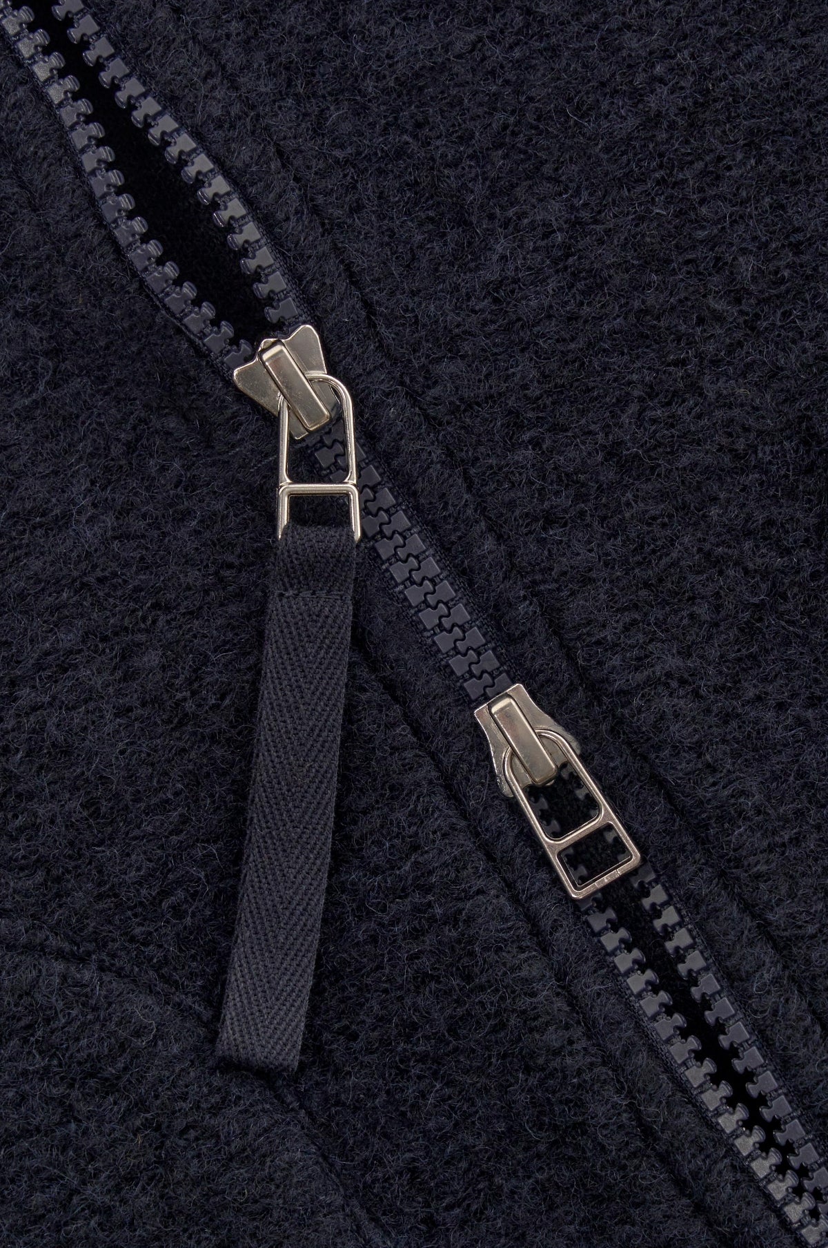 Zip Waistcoat Navy