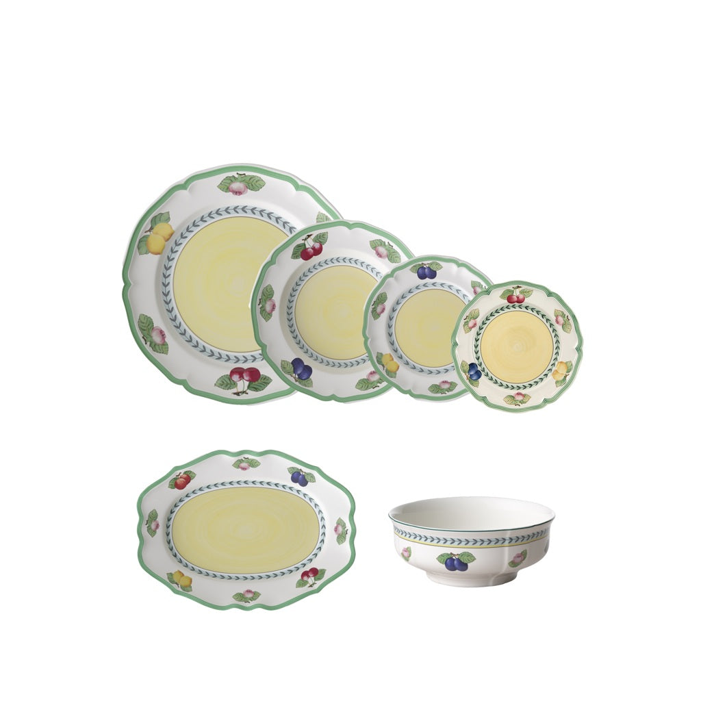French Garden Fleurence Dinner Set- 26 Pcs for 6 Persons