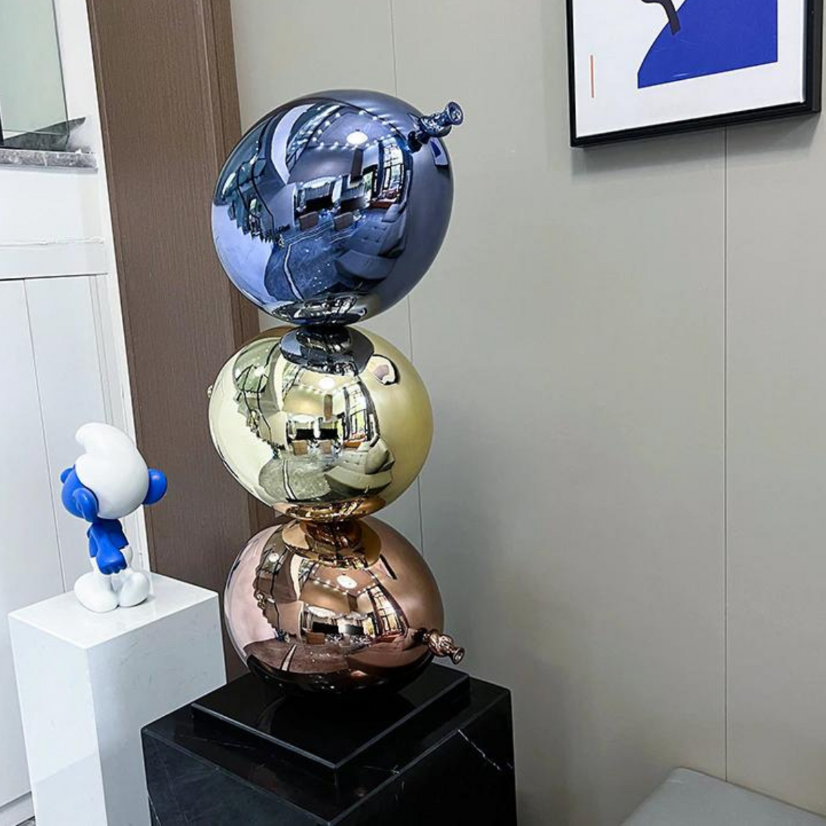 ArtZ® Electroplated Love Balloons Sculpture