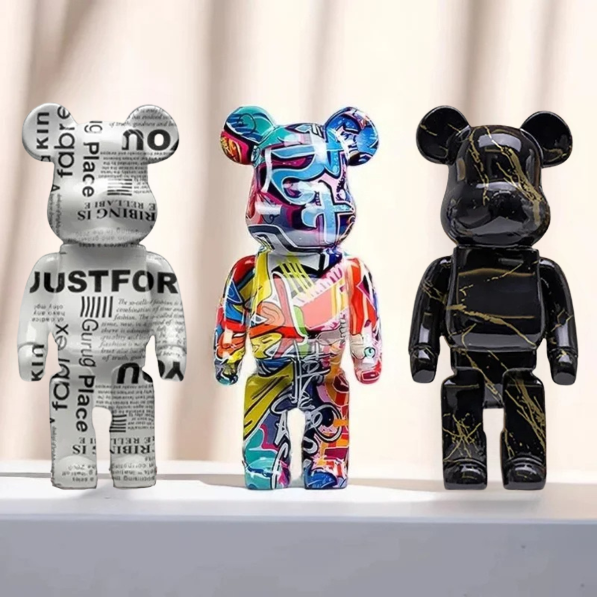ArtZ® Graffiti Bear Sculpture