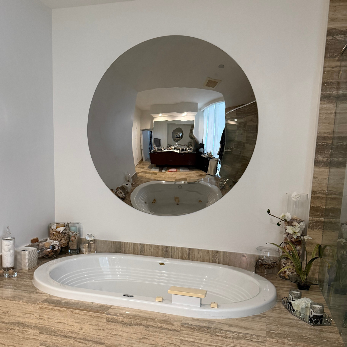 ArtZ® Stainless Steel Concave or Convex Mirror