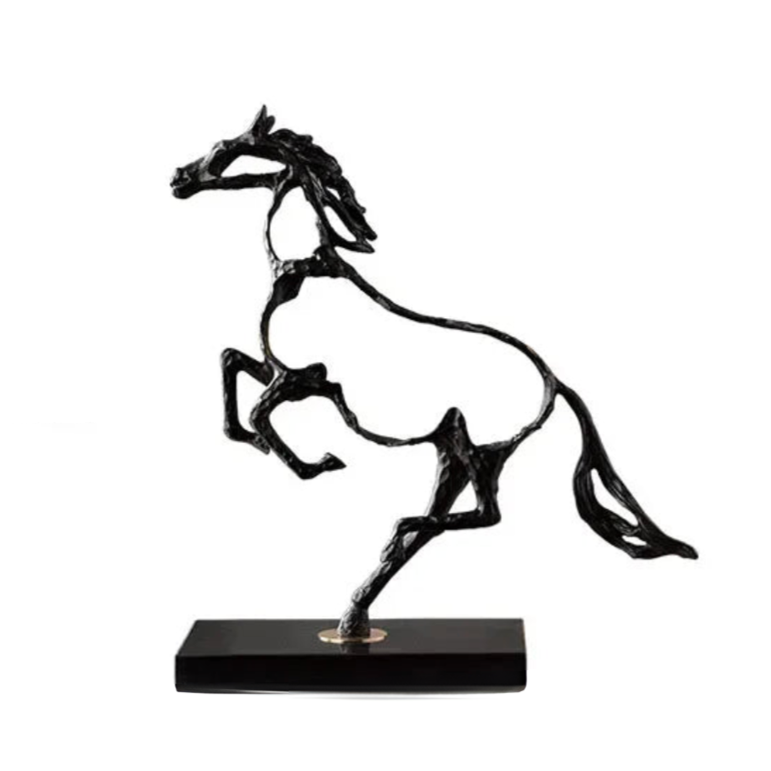 ArtZ® Noir Stallion Sculpture