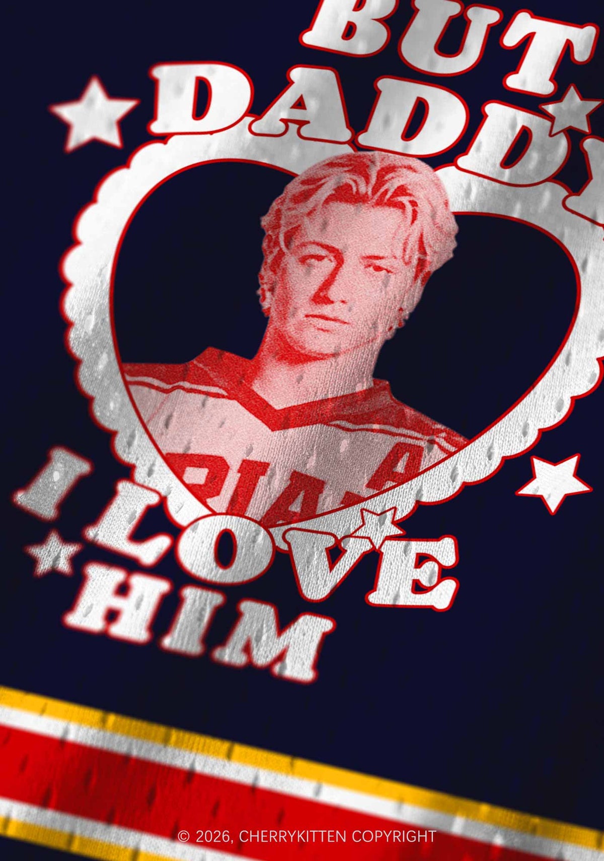 But Daddy I Love Him DL Y2K Sport Jersey Tank Cherrykitten