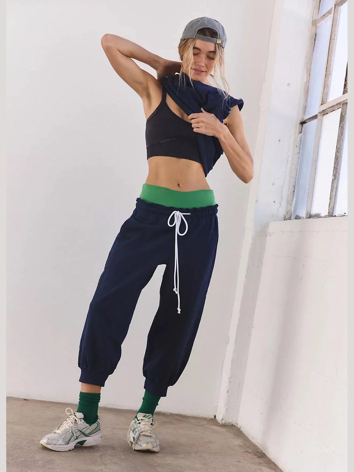 Flutter Jogger - Midnight Navy