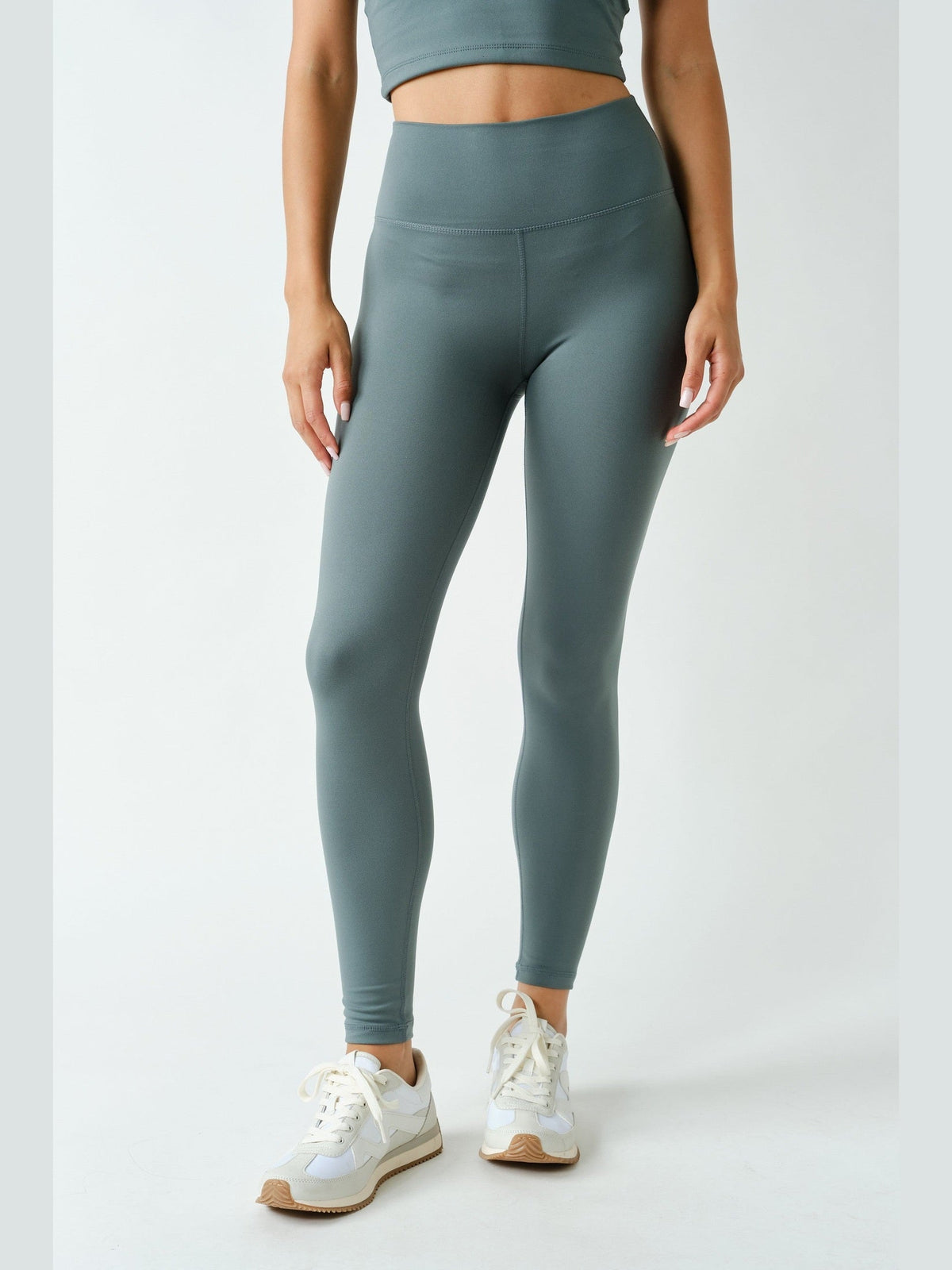 Venice Cloud Light Contour Leggings - Eucalyptus