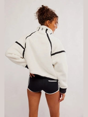 Mountain High Half Zip - White / Black Combo