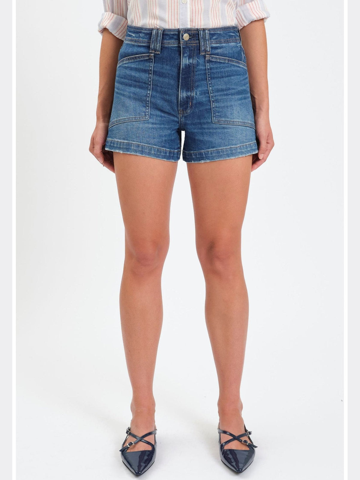 Valley Girl Short High Rise Short - Manhattan
