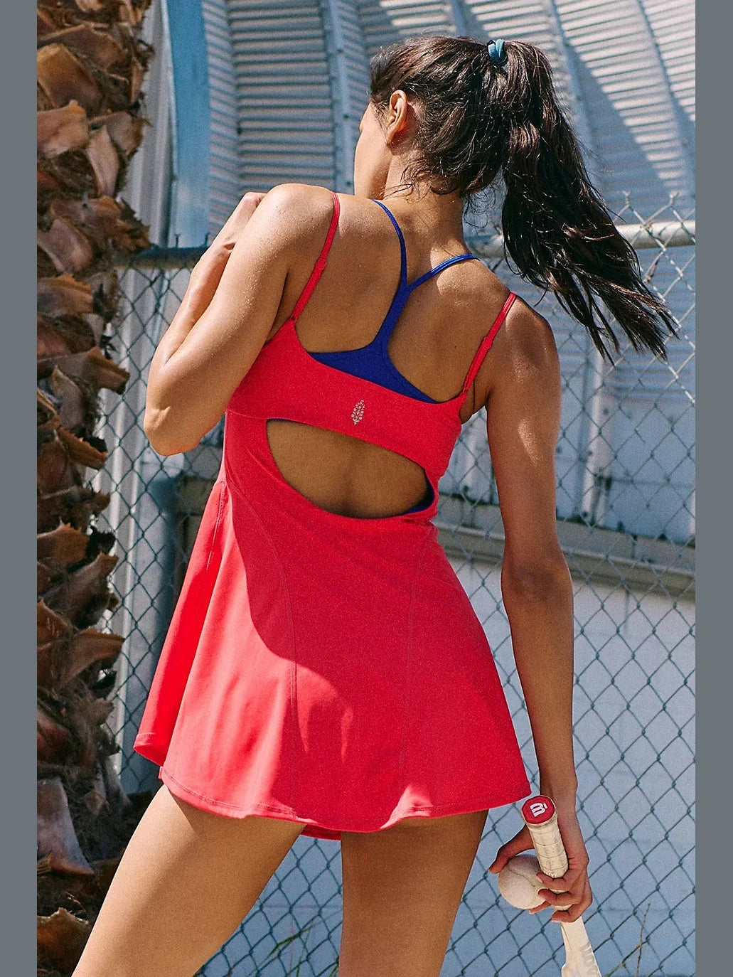 Baseline Tempo Dress - Grapefruit Combo