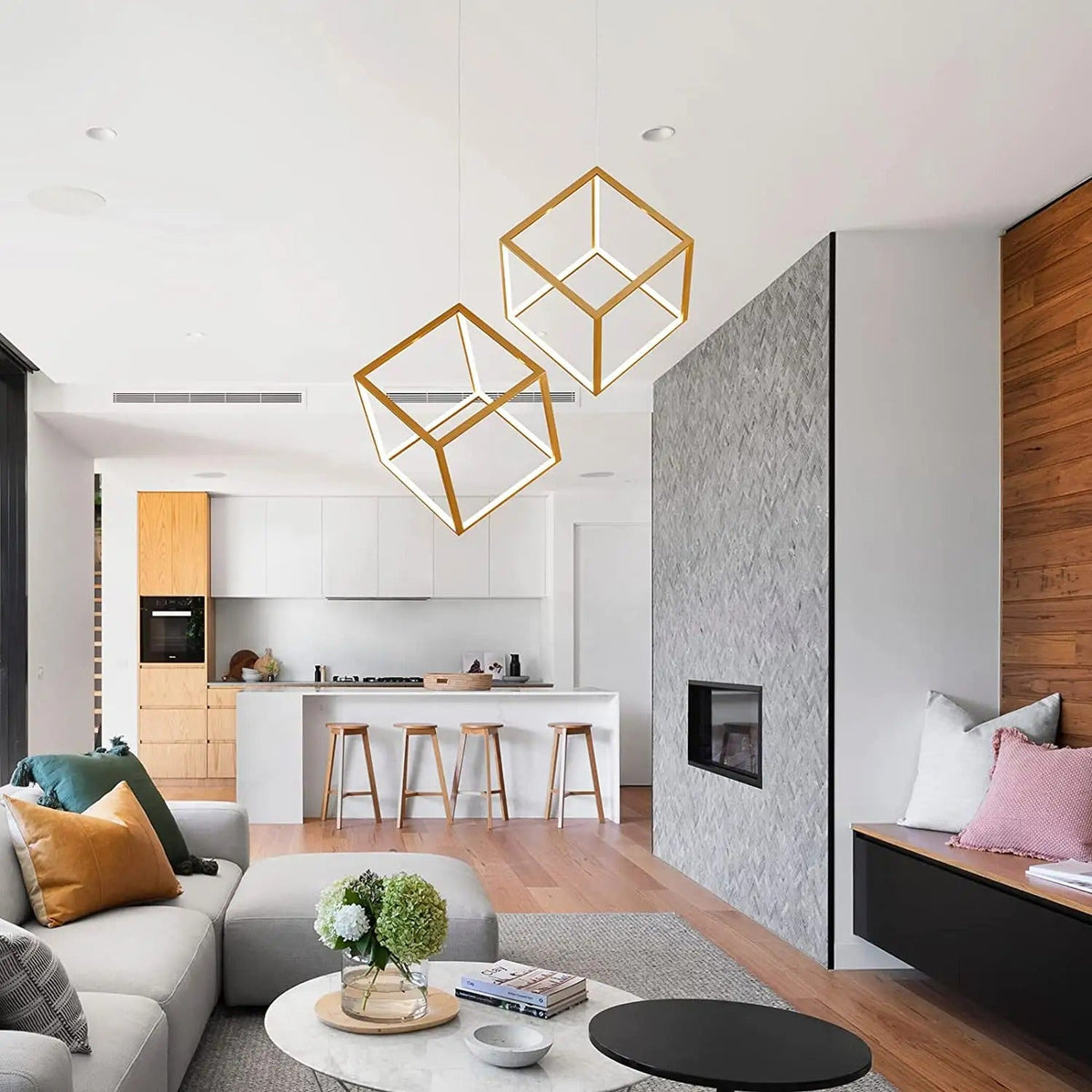 ArtZ® Helsinki Cube LED Ceiling Light