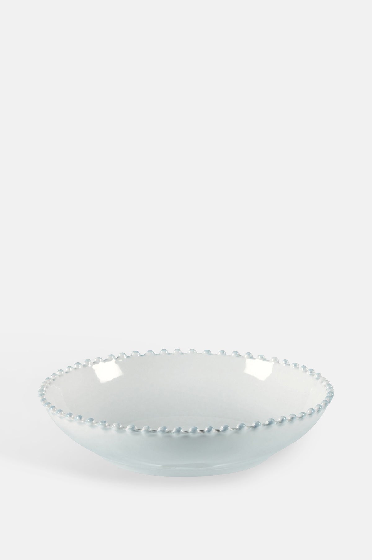 Pearl White Pasta Bowl