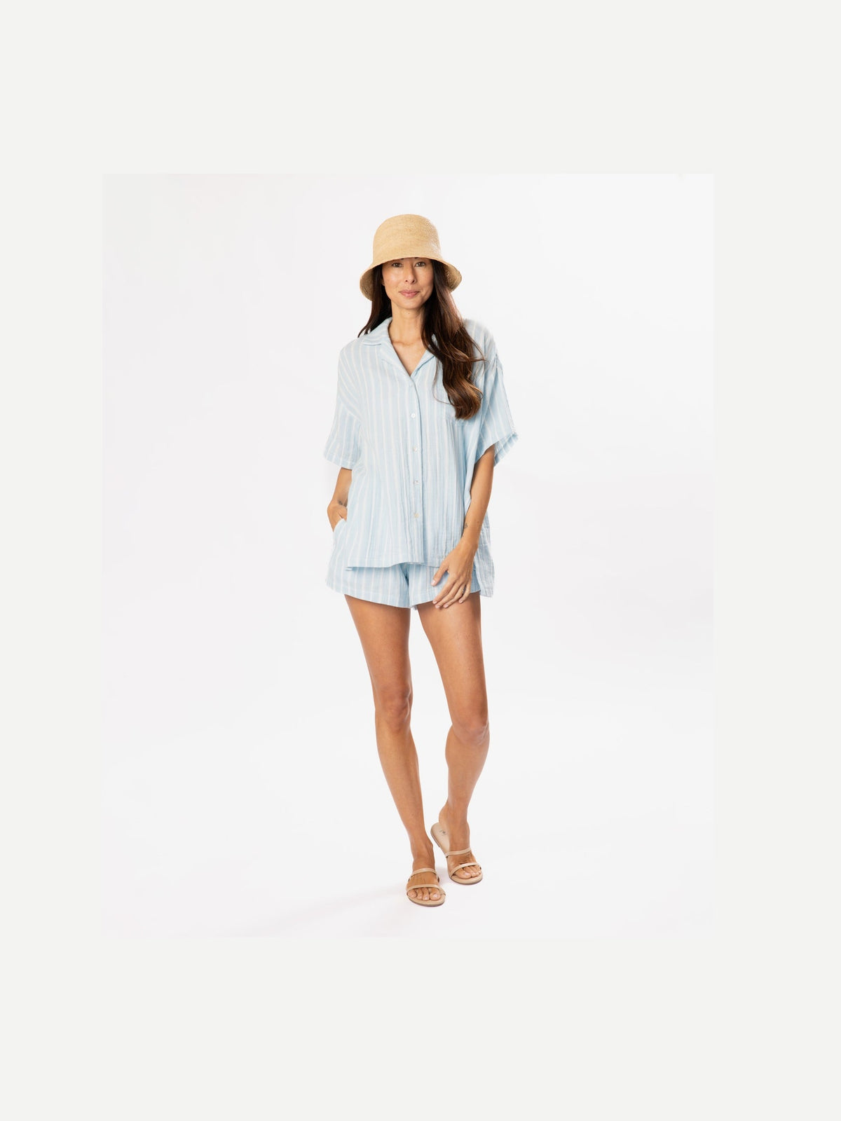 Sunglow Shirt - CRYSTAL BLUE
